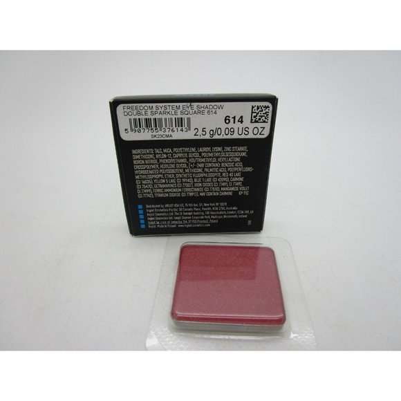 Shade: 614 INGLOT Freedom System Eye Shadow Double Sparkle Square - Picture 1 of 1